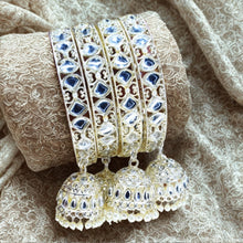 Mankairoop Traditional Jhumka Bangles set